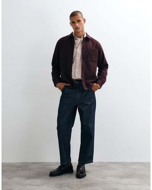 ASOS Overshirt Met Wol - Blauw