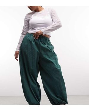 ASOS Asos Design Curve Pantaloni Balloon - Blu