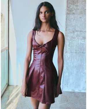 Bershka Minikleid - Blau