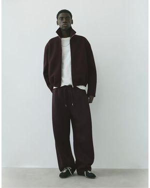 Pull&Bear Ruimvallende Sweatpants - Bruin