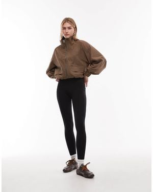 ARKET Seamless Gym Leggings With Side Pockets - Natural