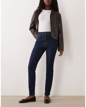 GOOD AMERICAN Good Legs Mid Rise Skinny Jeans - Blue