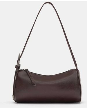 Pull&Bear Shoulder Bag With Buckle - Brown