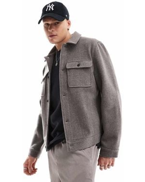 Threadbare Shacket - Grey