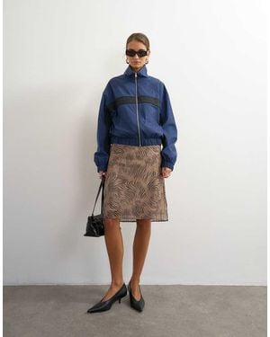 TOPSHOP Organza Rok - Blauw