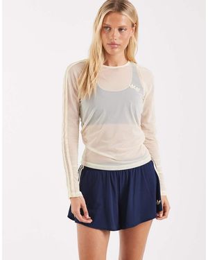 adidas Originals Adidas Originals Sport Long Sleeve Top - Blue
