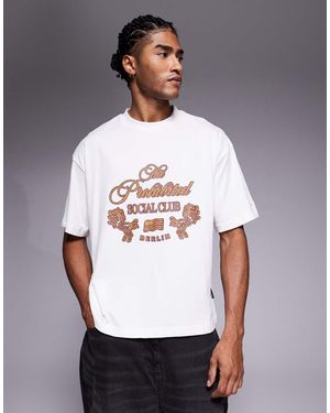 Prohibited Graphic Logo T-shirt - Grey