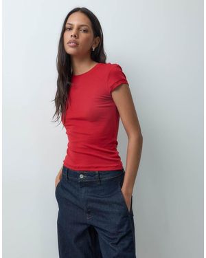 Mango T-Shirt Acceso - Rosso