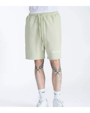 Multiply Apparel Pantalones Cortos Verde Multiply De - Neutro