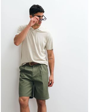 ASOS Regular Fit Revere Polo - Green