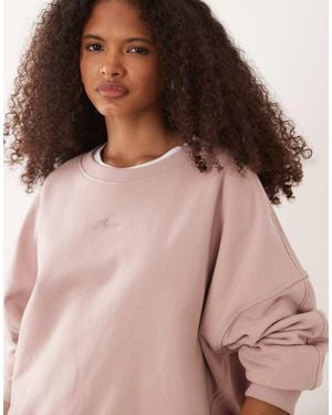 BOSS Sweatshirt - Naturel