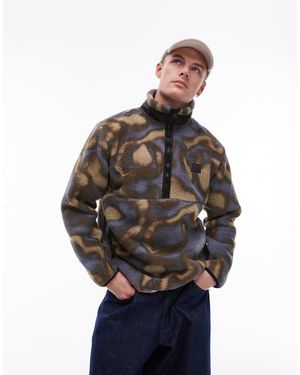 Rains Yermo 1/2 Zip Fleece - Grey