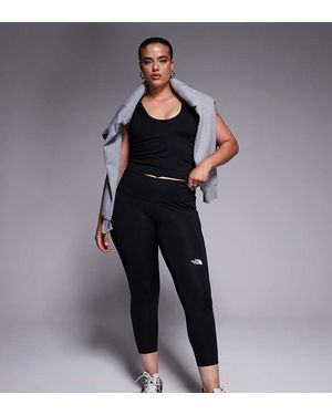 The North Face Leggings De 25" De Talle Alto Flex De Plus - Negro