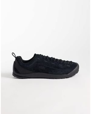 Keen Jasper Brushed Suede Sneakers - Black