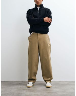 Jack & Jones Barrel Fit Chino Pants - Natural
