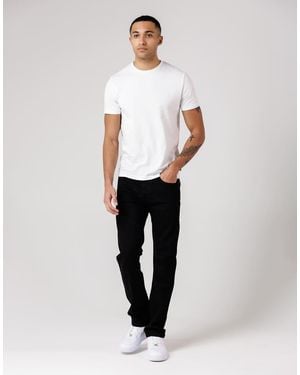 French Connection Cotton Straight Leg Stretch Denim Jeans - White