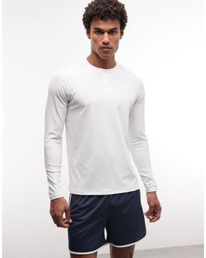 4505 Top gaufré - Blanc