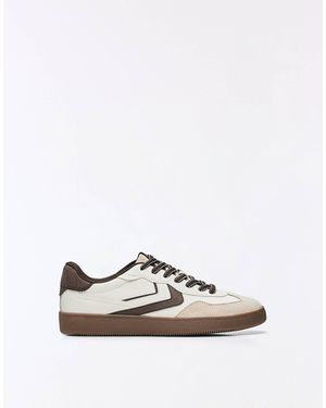 Bershka – retro-sneaker - Weiß