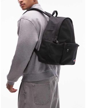 Tommy Hilfiger Daily Back Pack With Flag Logo - Grey