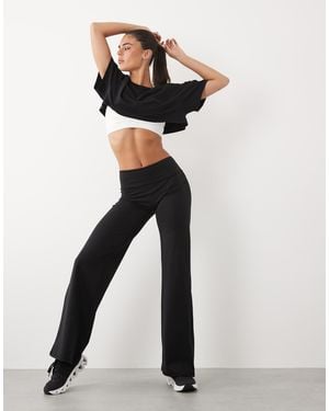 4505 Low Rise Wide Leg Dance Pant - Black