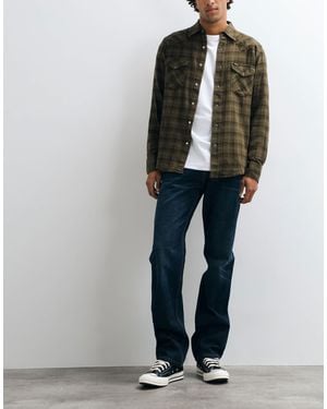 Weekday Low Waist Straight Leg Jeans - Black