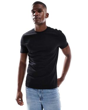 New Look Muscle Fit T-Shirt - Blue