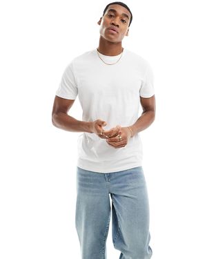 New Look Crew Neck Regular Fit T-shirt - White