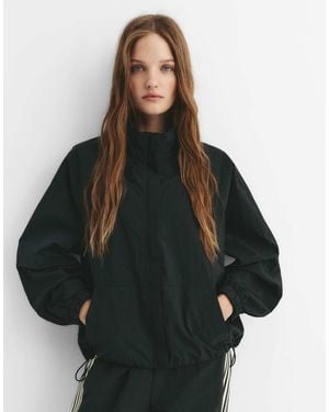 Pull&Bear – stwd – leichte jacke - Schwarz