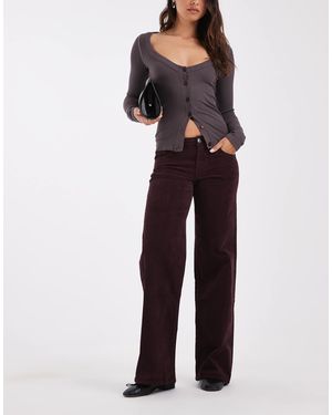 Mango Teen gerade cord-jeans - Blau