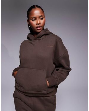 SIMMI Maeve Essentials Hoodie - Brown