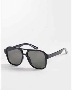 ALDO Biilliee Aviator Sunglasses - Black
