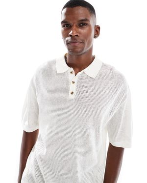 Cotton On Cotton on – poloshirt aus feinem strick - Weiß