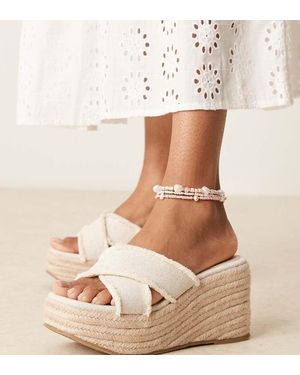 Asos Design Wide Fit Asos Design - Naturel