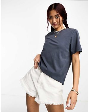 Pieces Boxy T-shirt - Blue