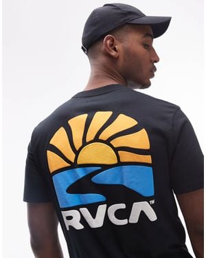 RVCA – sun phase – t-shirt - Blau