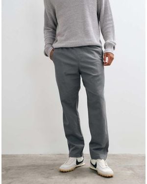 Hollister Loose Fit Pull On Trousers - Grey