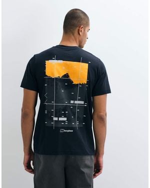 Berghaus Staticscape Essential Graphic T-Shirt - Black