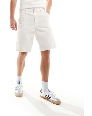Carhartt Jorts Sporco - Bianco