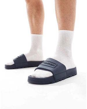 HUNTER Core Embossed Slider - White