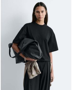 & Other Stories Boxy Oversized T-shirt - Black