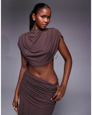 HEIRESS BEVERLY HILLS Top Accollato - Viola