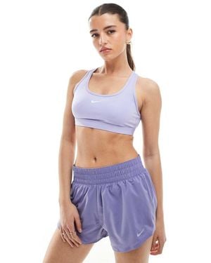 Nike Nike One Training Dri-Fit Mid Rise 3 Inch Shorts - Blue