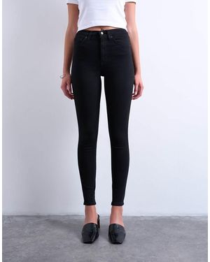 TOPSHOP Jamie Skinny High Rise Jeans - Blue