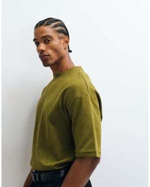 SELECTED Oversize-t-shirt - Grün