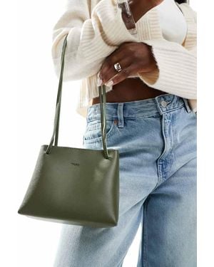 PASQ Box Bag With Adjustable Strap - Green