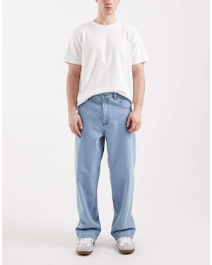ASOS Loose Straight Jeans - Blue