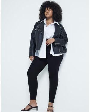 River Island High Waisted Legging - Blue