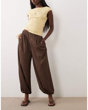 Threadbare Broek Met Ballonpijpen - Bruin
