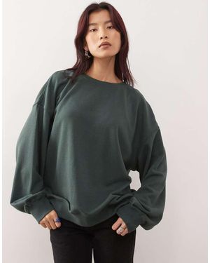 Weekday Sudadera Holgada Y Extragrande De - Gris
