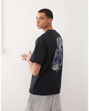 Gramicci Thumbprint Graphic T-shirt - Black
